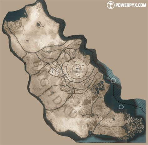 mirage Assassin's Creed map